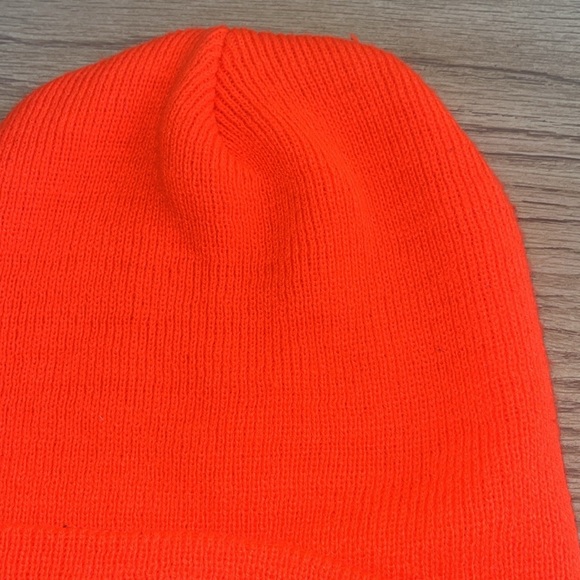 Carhartt beanie hat knit cap Bright Orange - Picture 2 of 6